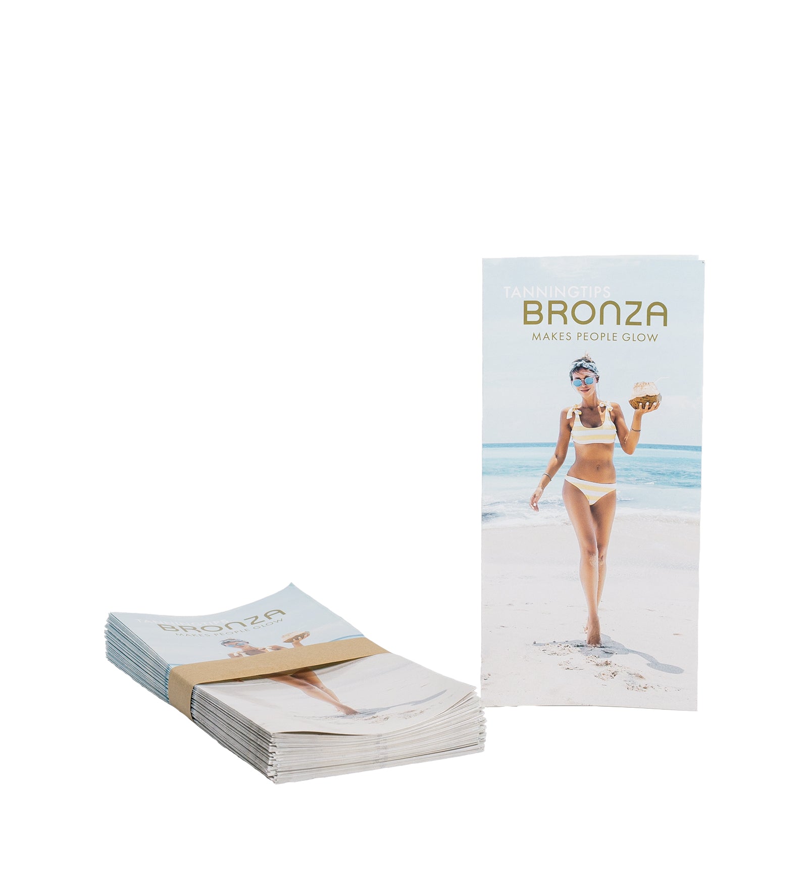 Folder Tanningstips 50-pack